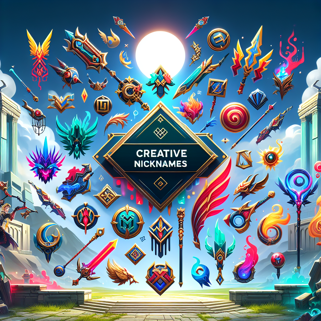 Creative Nicknames for Mobile Legends Players