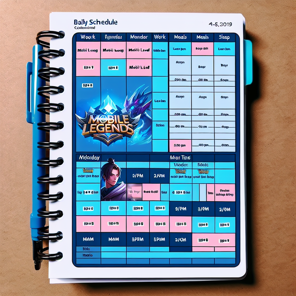 Strategi Terbaik Menyesuaikan Jadwal Bermain Mobile Legend di Tengah Kesibukan Sehari-Hari